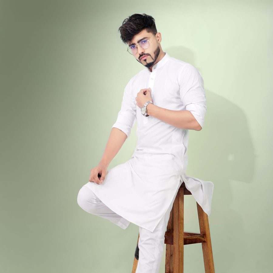 Natural Linen Panjabi